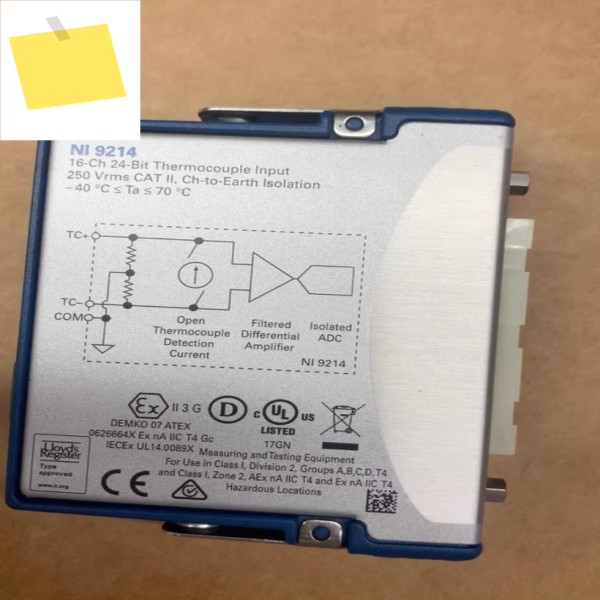 1PC NATIONAL INSTRUMENTS NI 9214 높은 노이즈 저항성을 갖춘 산업용 온도 수집 모듈 # 싱 제품 이미지
