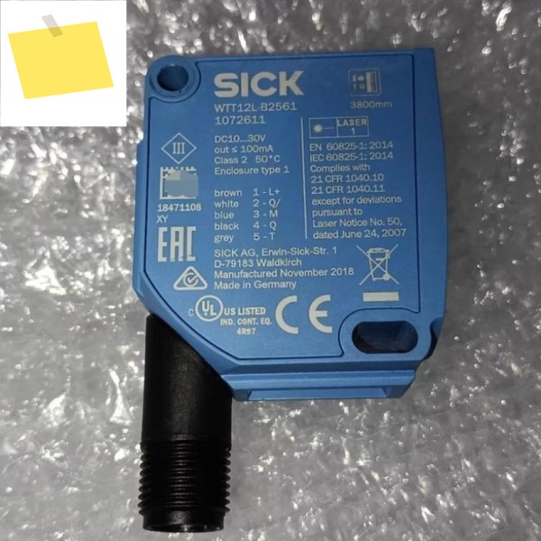 1PC SICK WTT12L-B2561 1072611 광전 스위치 센서 # 싱 제품 이미지