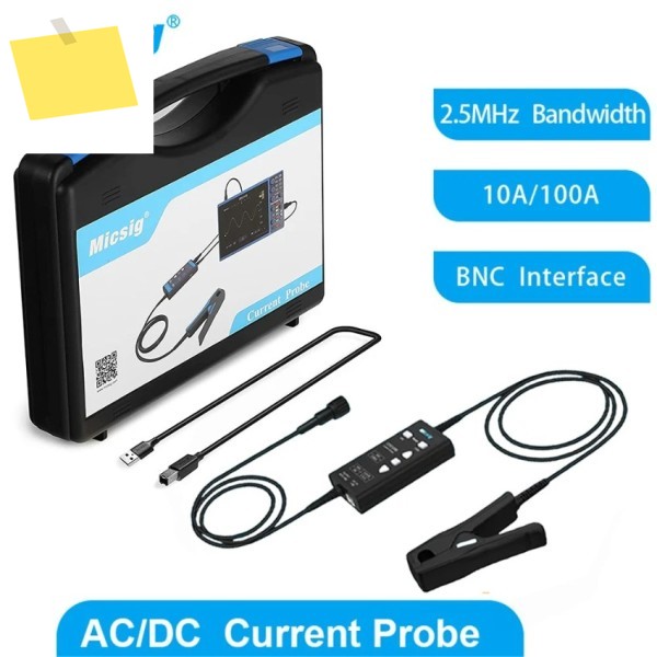 Micsig CP2100A 오실로스코프 ACDC 전류 프로브 저주파 고정밀 800KHz2.5MHz 대역폭 제품 이미지