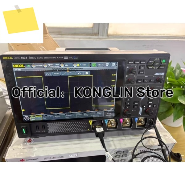 새제품 RIGOL DHO4804 800MHz 12비트 4채널 고해상도 다기능 디지털 오실로스코프 제품 이미지
