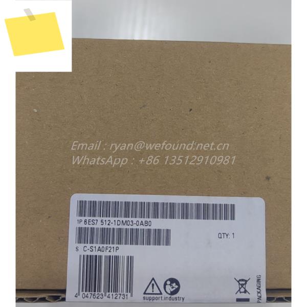 지멘스 SIMATIC DP용 6ES7512-1DM03-0AB0, ET 200SP 용 CPU 1512SP-1 PN, 중앙 처리 장치 제품 이미지