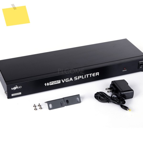 1x16 포트 VGA 분배기 1 입력 출력 350MHz 1920 X 1440 와이드 스크린 비디오 캐스케이드 45M MT-35016 제품 이미지