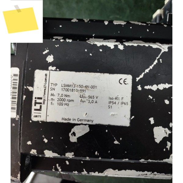 LSMM13-150-4N-001 러스트 서보 드라이브 모터 제품 이미지