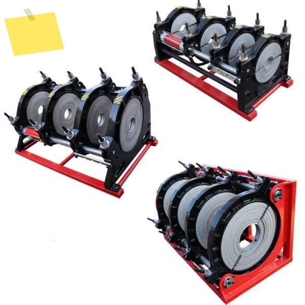 HJC 1600 하이드로 220V 헤비- TIG 용접기 마스터 시리즈 40-160mm 범위 3년 보증 HDPE 강철 파이프라인 건설용 제품 이미지