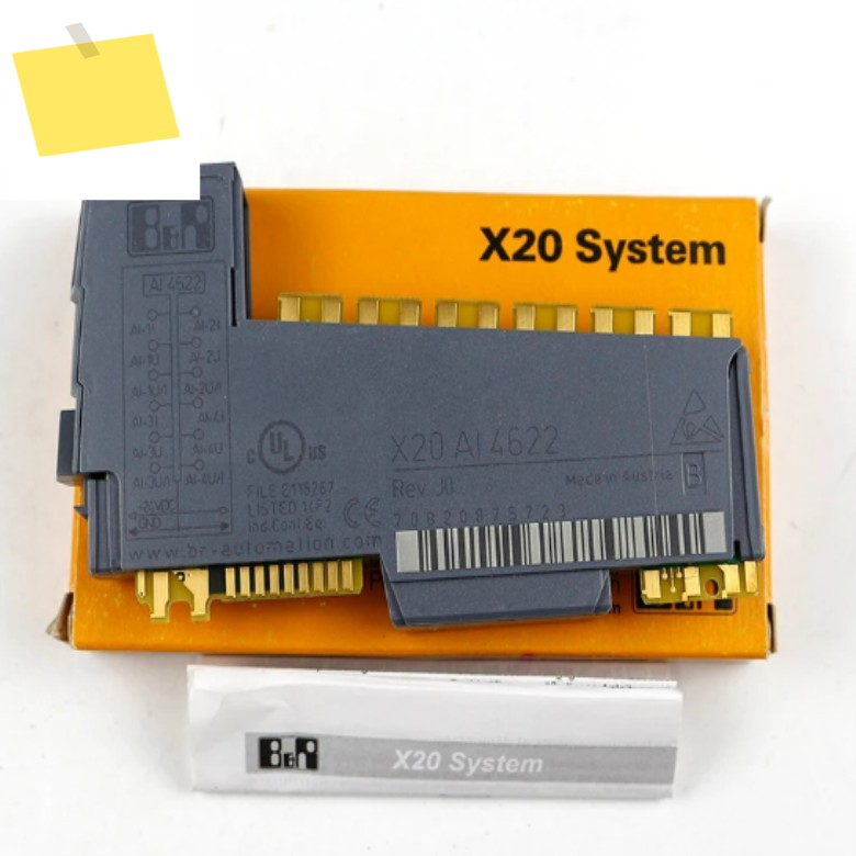 X20AI4622 B&R X20 아날로그 입력 모듈, 4 PLC 터미널 제품 이미지
