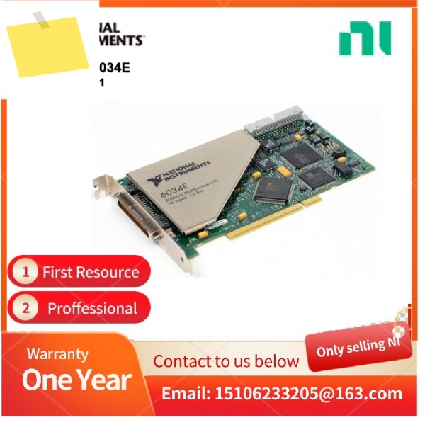 NI PCI-6034E 778075 -01 16-아날로그 입력 다기능 DAQ 제품 이미지