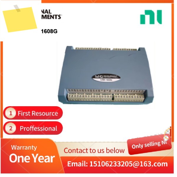 NI MCC1608G USB 다기능 데이터 수집 카드 DAQ 16비트 250K8 채널 DIFF 제품 이미지