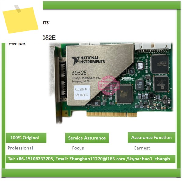 NI PCI-6052E 777745-01 16채널 아날로그 입력 다기능 DAQ 제품 이미지