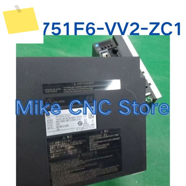중고 RYH751F6-VV2-ZC1 750W 서보 드라이브는 테스트를 거쳤으며 정상적으로 되었습니다. 제품 이미지