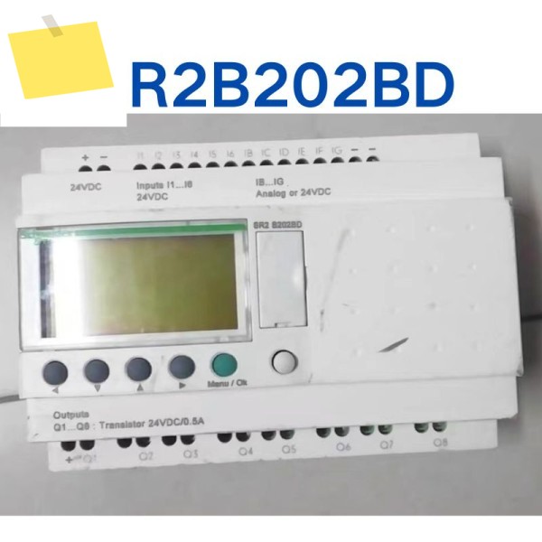 중고 SR2B202BD PLC 프로그래밍 가능 컨트롤러 SR2 테스트 완료, 제품 이미지