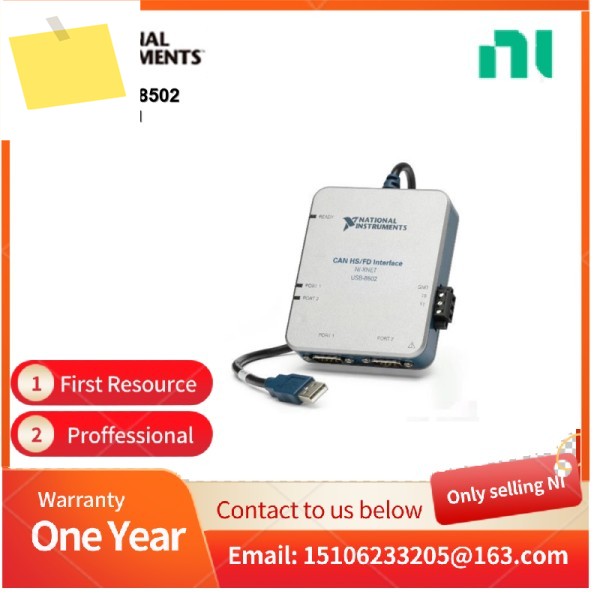 NI USB-8502 784661-01 Single or dual high-speedFD, CAN interface devices 제품 이미지