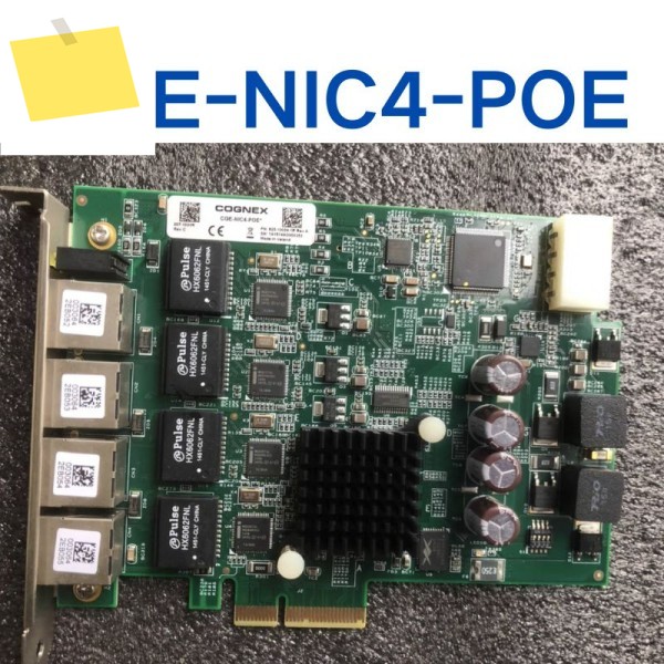 중고 CGE-NIC4-POE 산업용 카메라 캡처 카드 테스트를 거쳐 빠르게 됨 제품 이미지