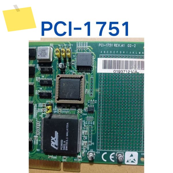 중고 PCI-1751 REV.A1 02-2 48비트 버스 디지털 입력출력 카드 테스트 OK 제품 이미지