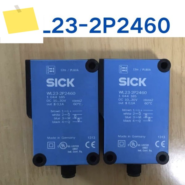 중고 WL23-2P2460 거울 반사 광전 스위치는 테스트를 거쳐 신속하게 되었습니다 제품 이미지