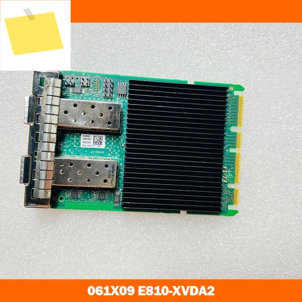 Dell 061X09 E810-XVDA2 듀얼 포트 SFP28 25Gb OCP3.0 10 기가비트 이더넷 카드용 제품 이미지