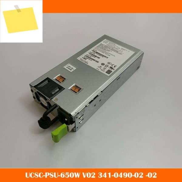 Clssco UCSC-PSU-650W V02 341-0490-02-02 PS-2651-1-LF 전원 공급 장치 용 원본 고품질 완전 테스트 된 고속 선박 제품 이미지