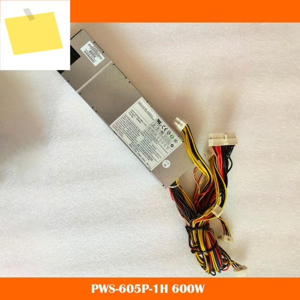 서버 전원 공급 장치 PWS-605P-1H 1U 600W 완전히 테스트됨 제품 이미지