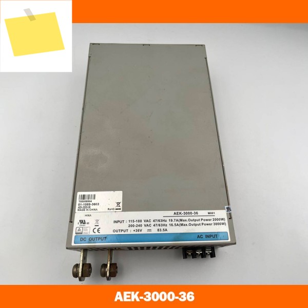 COTEK 스위칭 전원 공급 장치 36V AEK-3000-36용 제품 이미지