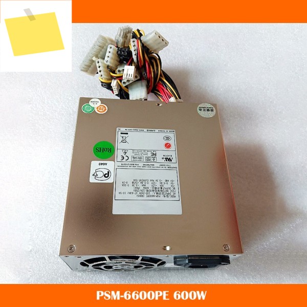 Zippy PSM-6600PE 600W용 서버 전원 공급 장치 완전히 테스트됨 제품 이미지