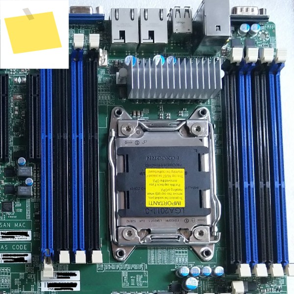 Supermicro X9DRH-iF 서버 마더보드 Xeon E5-2600 V1V2 제품군 LGA2011 ECC DDR3용 제품 이미지