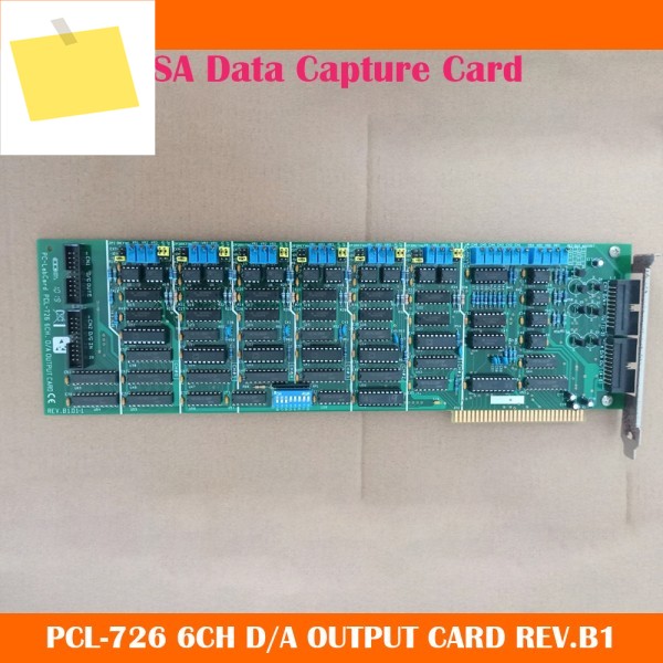 PCL-726 6CH DA OUTPUT CARD REV.B1 ISA Data Capture For Advantech Fine High Quality Fast Ship 제품 이미지