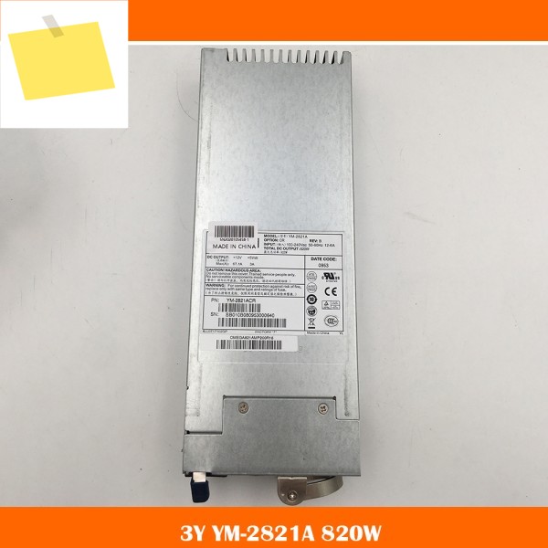 3Y YM-2821A 820W 서버 중복 전원 공급 장치 모듈용 제품 이미지
