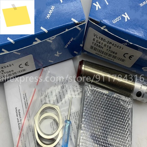 2PCS 신품 고품질 Sick VL180-2P42431 PNP 거울 반사 광전 스위치 제품 이미지