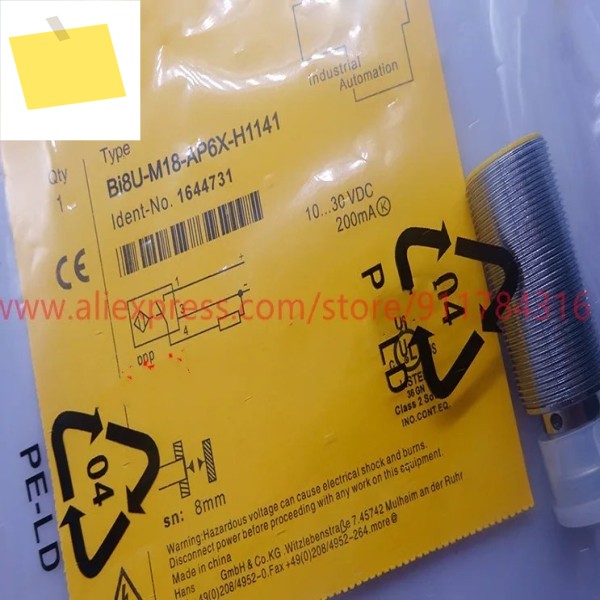 3pcs 신품 고품질 근접 스위치 BI8U-M18-AP6X-H1141 제품 이미지