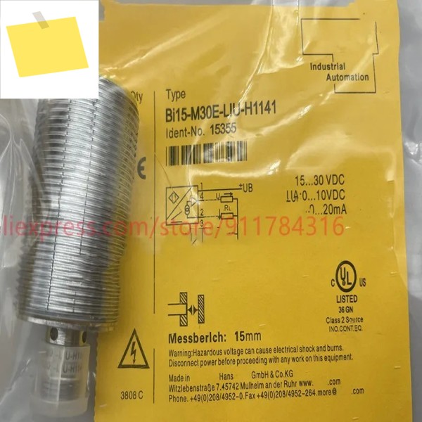 2pcs New High Quality Proximity Switch BI10-M30E-LIU-H1141 Inductive Sensor 제품 이미지
