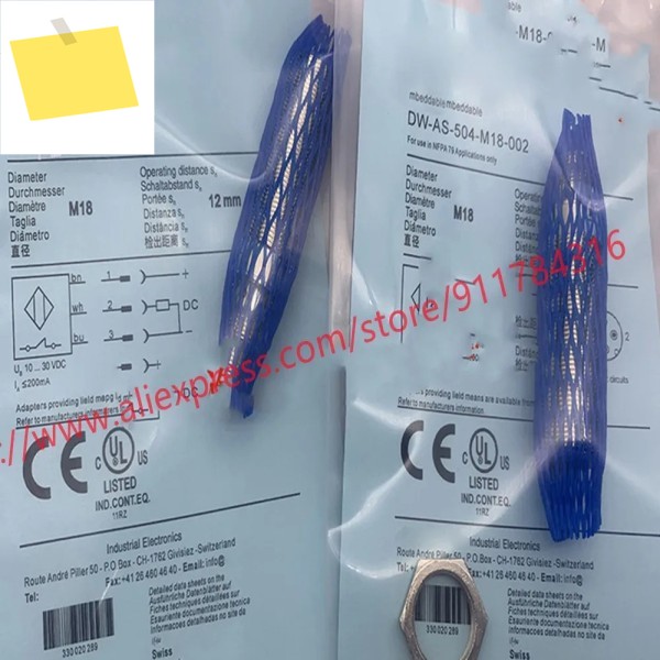 3pcs 신품 고품질 CONTRINEX 근접 스위치 DW-AS-503-M12-002 제품 이미지