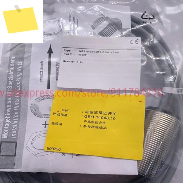 2pcs 신품 고품질 P + F 유도 근접 스위치 NBB15-30GM50-E2-M-Y2291 제품 이미지