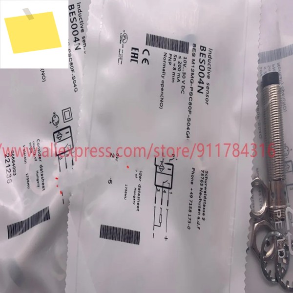 3PCS 신품 고품질 BES 근접 스위치 M12MG-PSC80F-S04G 제품 이미지