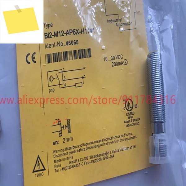 3pcs 신품 고품질 근접 스위치 BI2-M12-AP6X-H1141 제품 이미지