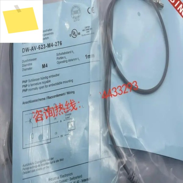 2pcs 신품 고품질 근접 스위치 DW-AV-623-M4-276 DC 3 선 PNP 정상 개방 24V 제품 이미지