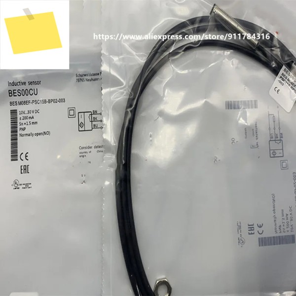 하이 퀄리티 발러프 근접 센서, BES02WZ M12MG1-PSC60B-S04G, 2 개 새제품 제품 이미지
