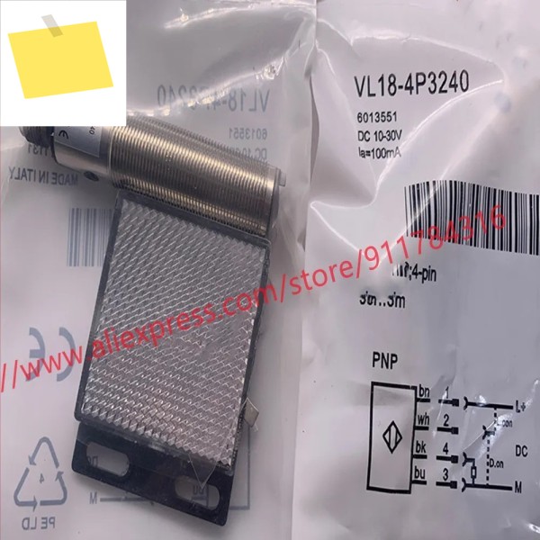 3pcs 신품 고품질 VL18-4P3240 역반사 광전 센서 제품 이미지