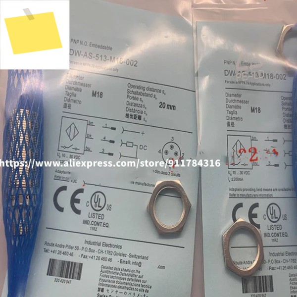 4pcs 고품질 근접 스위치 DW-AS-511-M18-002 제품 이미지