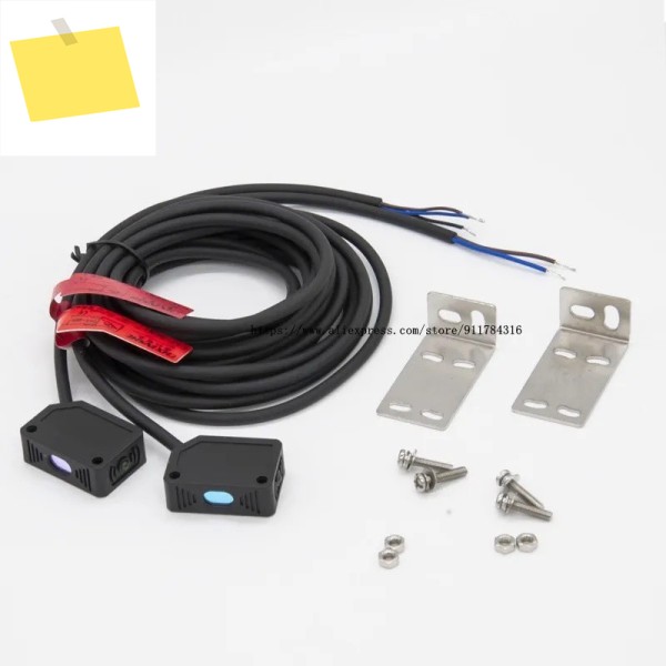 SYME3Z-L30N1 레이저 센서 확산 반사 광전 스위치 NPN NO 200mm 조정 가능한 12-24VDC 가시 광선 제품 이미지
