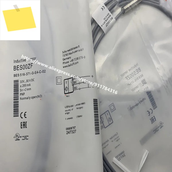 2Pcs 신품 고품질 Balluff 근접 스위치 BES 516-371-SA10-PU-03 제품 이미지