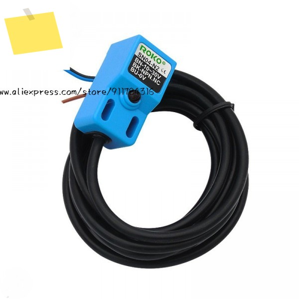 10PCS ROKO 금속 근접 스위치 SN04-N 3 선 NPNPNPNONC 10-30VDC 신품 고품질 제품 이미지