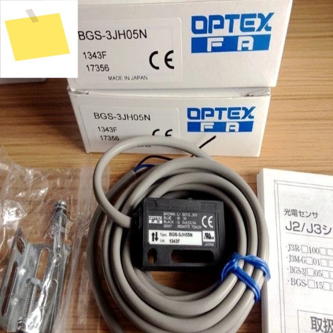 100% 새 원본 Optex 광전 센서 BGS-3JH05N 제품 이미지
