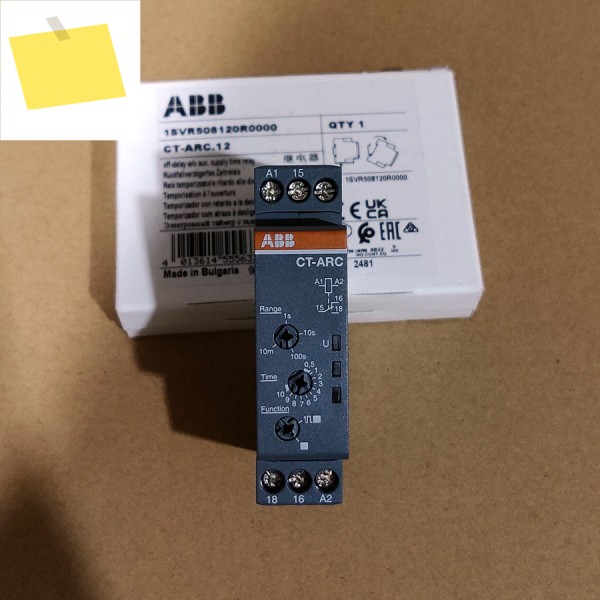 2025년형 ABB 다기능 타임 릴레이 CT-ARC.12 새 정품 1SVR508120R0000 제품 이미지