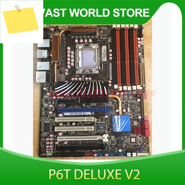 듀얼 네트워크 인터페이스 워크스테이션 마더보드 P6T DELUXE V2 제품 이미지