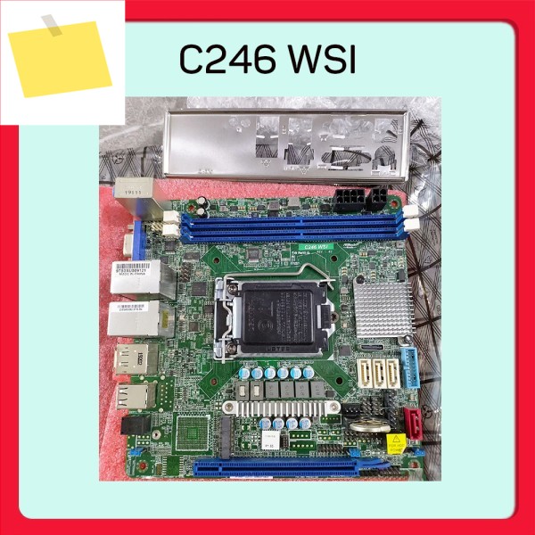 NAS 마더보드 미니-ITX C246 WSI 제품 이미지