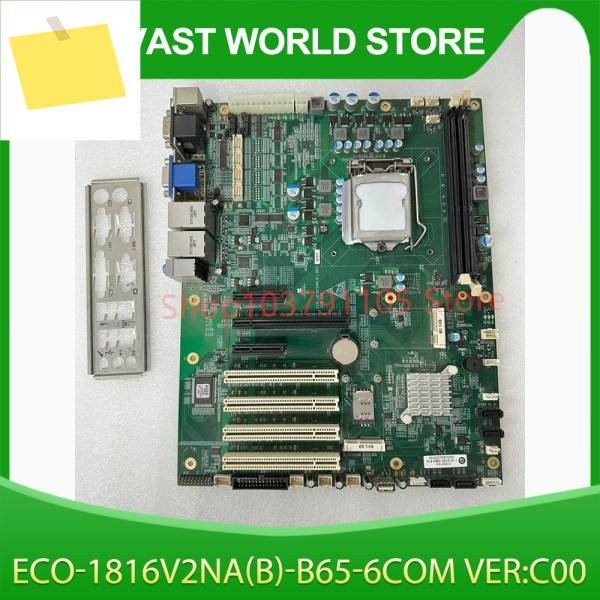 산업용 제어 마더보드 ECO-1816V2NAB-B65-6COM VER:C00 제품 이미지