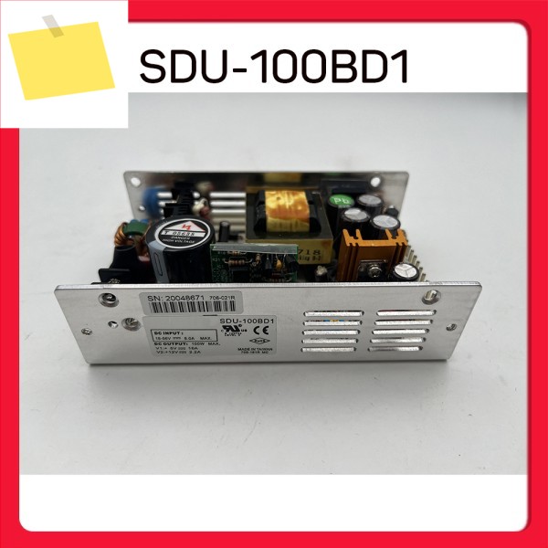 산업용 병원 전원 공급 장치 +5V16A +12V2.2A 100W SDU-100BD1 제품 이미지