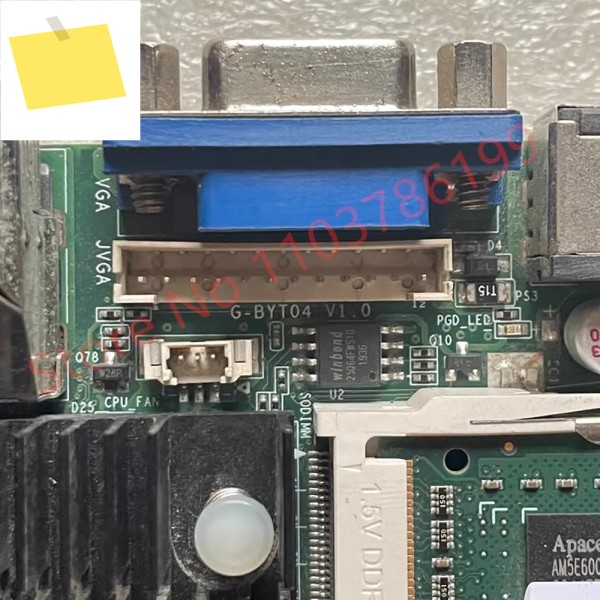 어드밴텍 산업용 컴퓨터 마더보드 GI-J1900D26P-E1 V1.0 제품 이미지