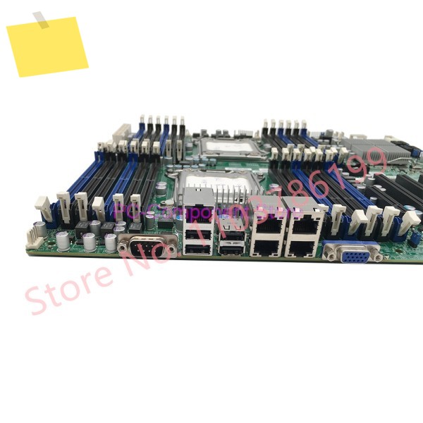 서버 듀얼웨이 X79 마더보드 X9DRI-LN4F+는 V2 CPU C602 칩 2011을 지원하며 전 테스트를 거칠판다 제품 이미지