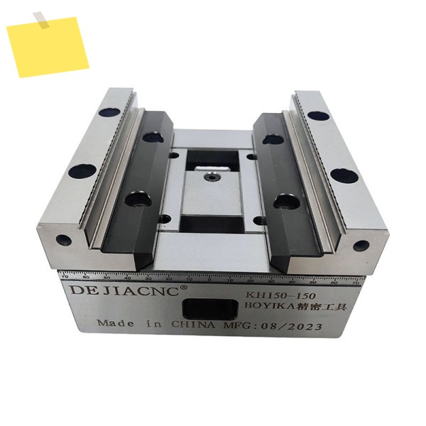 KH150-150 150mm 폭 셀프 센터링 CNC 바이스 정밀 연삭 빠우 경화 강철 제품 이미지