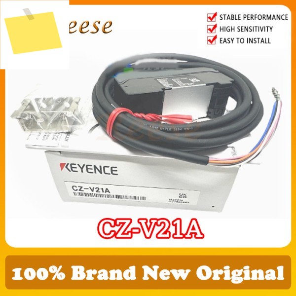 CZ-V21A KEYENCE 100% 새 원본, 디지털 레이저 증폭기 센서 색상 코드, 광섬유 제품 이미지